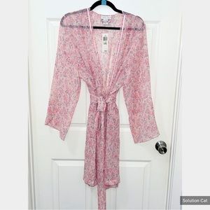 Morgan Taylor Pink Floral Chemise
